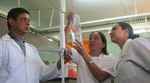 Training 2.0 - Nurses and doctors in Ocotal, Nicaragua, using MEDIKit in the hospital